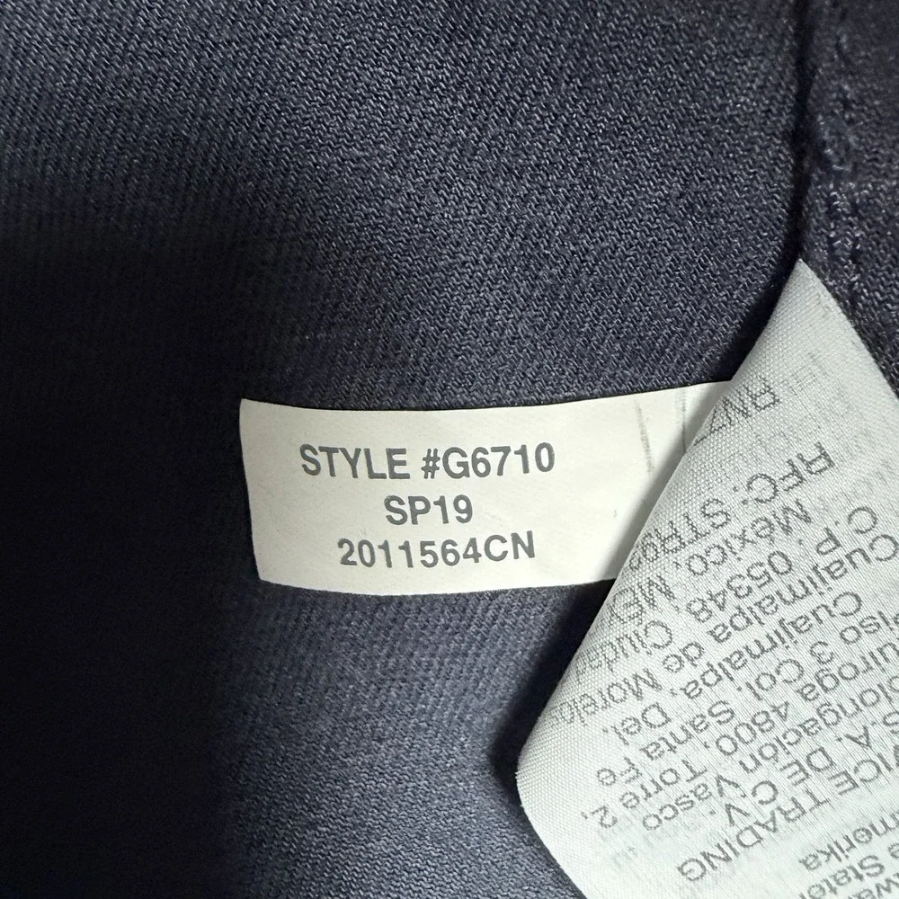 Wallace & Barnes New York Blue Chore Jacket Linen Blend 40s J Crew Men's Coat